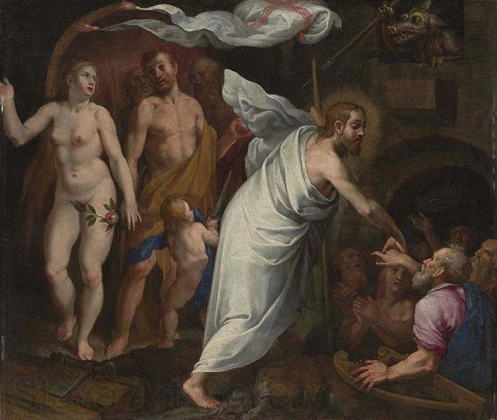 Pablo de Cespedes Descenso de Cristo al Limbo Norge oil painting art